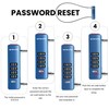 UP Security Cable Scooter Lock with Combination, Combo Padlocks for