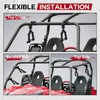 Upgraded Single ATV/UTV Gun Rack, Hunting Tool Holder Mount Compatible