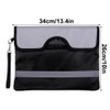 SenaiMy Fireproof Document Bag with Lock, Document Bag with Reflective
