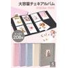 [Leather ICHI] Cheki Album Cheki Book, 208 Sheets, Large Capacity