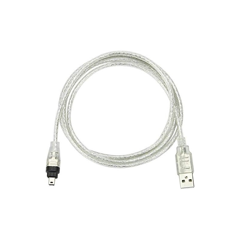 USB 2.0 Male to IEEE 1394 Mini 4Pin Male iLink
