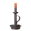 Tall Candlestick in Kettle Black