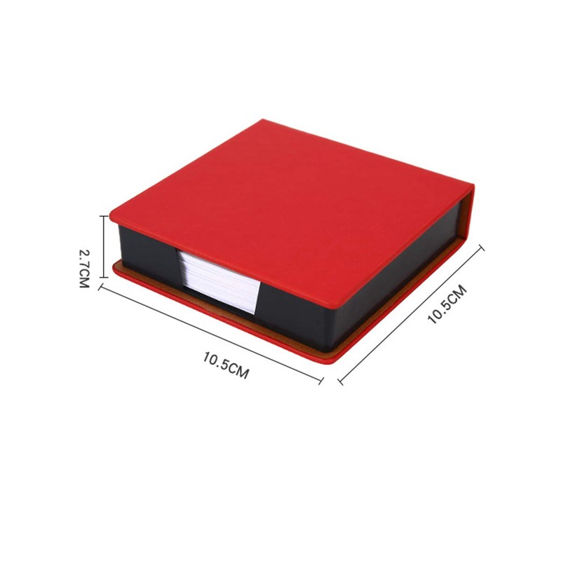 2Pack 360Sheets Cube Memo Paper Non Sticky Notes with PU
