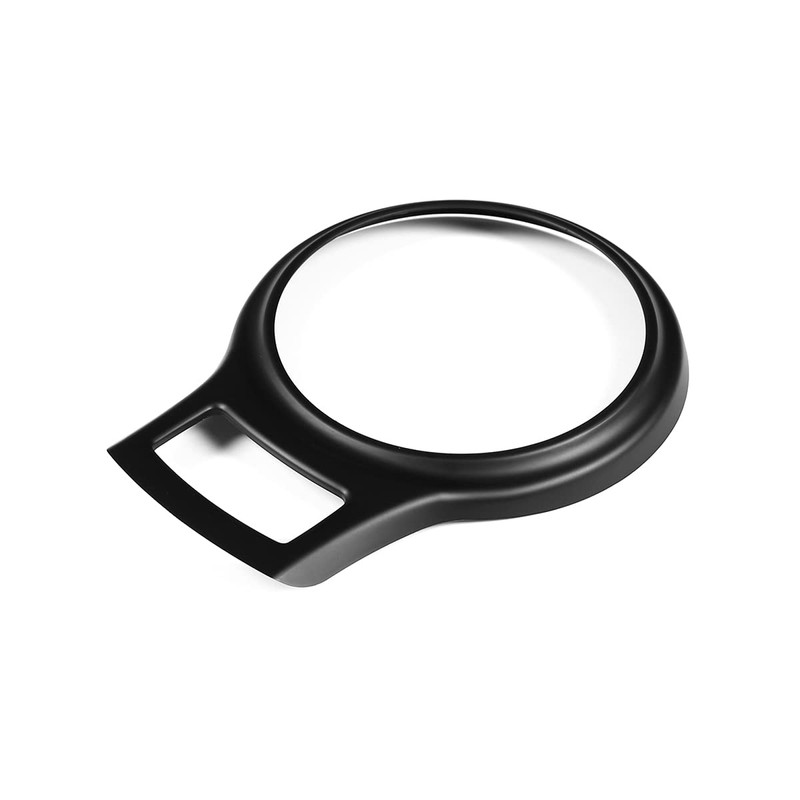 JONKOKO Matte Black Car Interior Gear Shift Frame Trim Sticker
