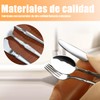 Juego de Cubiertos de 24 Piezas,Incluye Cuchillos,Tenedores y Cucharas de