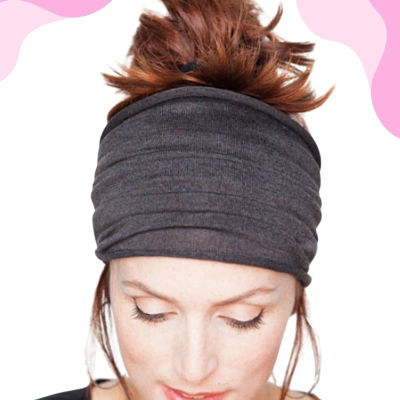 Diadema Para Cabello Flexible Scrunchie Banda De Tela 1pz