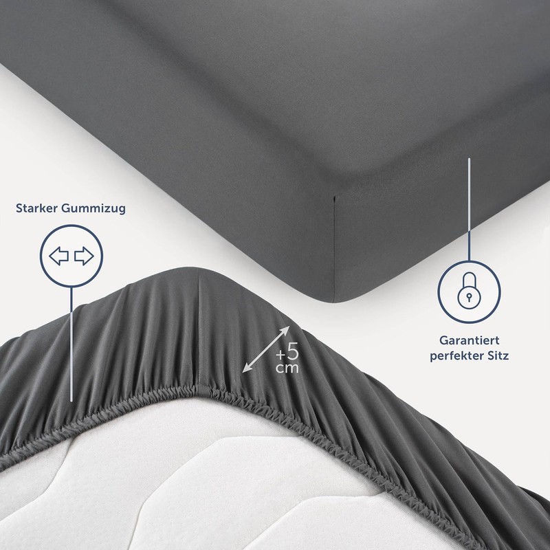 Blumtal Fitted Sheet Microfiber Fitted Sheet