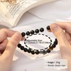 Teen Girl Boys Mens Gifts, Natural Stone Cross Bracelets Trendy