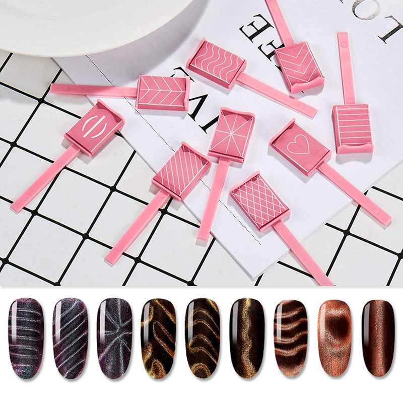 Magnet Nail Art Polish Tool Set, Cat Eye Gel Polish