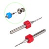 Visxcnu 20 Piece Micro Drill Bit Set, Mixed Colour 0.1