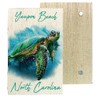 Yaupon Beach North Carolina Beach Souvenir 2" x 3" Wooden
