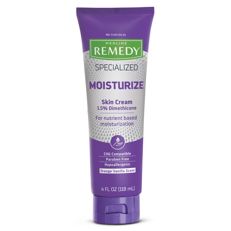 Medline Remedy Crema para la piel especializada, 4 onzas, fórmula