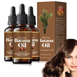  Levanta Batana Oil, Kioma Batana Oil, Organic Batana Oil for Hair Growth, Keypma Batana Oil, Batana Oil Organic, Pure Batana Oil & Rosemary Hair Care Essential Oil, 30ml (3pcs)
