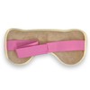 Cooling Gel Eye Mask with Plush Lined Back - Hot