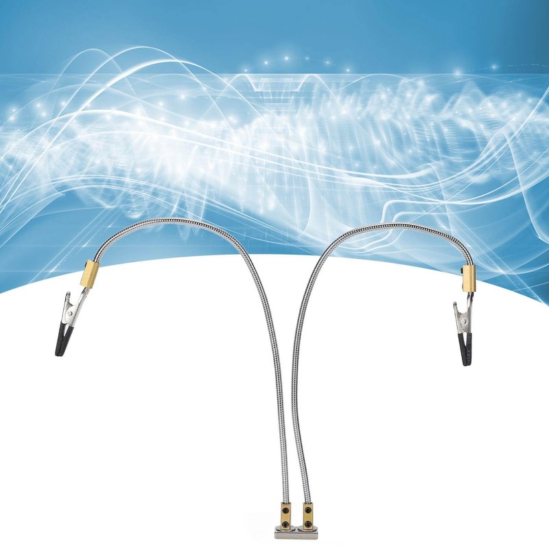 Two Arms Soldering Helping Hands, Welding Third Hand Tool,Flexible Gooseneck