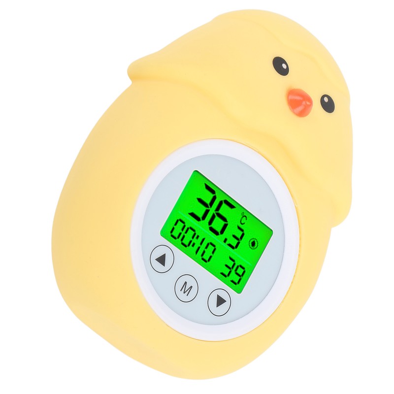 Cartoon Baby Water Thermometer Waterproof Multipurpose Portable Baby Bath Thermometer