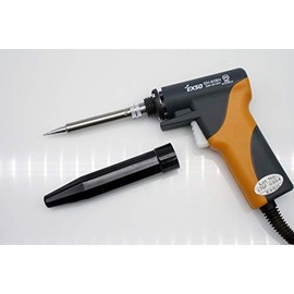 EXSO Turbo Ceramic Soldering Iron, 110V Temperature Control Soldering Iron with Trigger Heat up from 20W(370℃) to 120W(700℃),(EX-90BN(Stick type))(MADE IN KOREA)