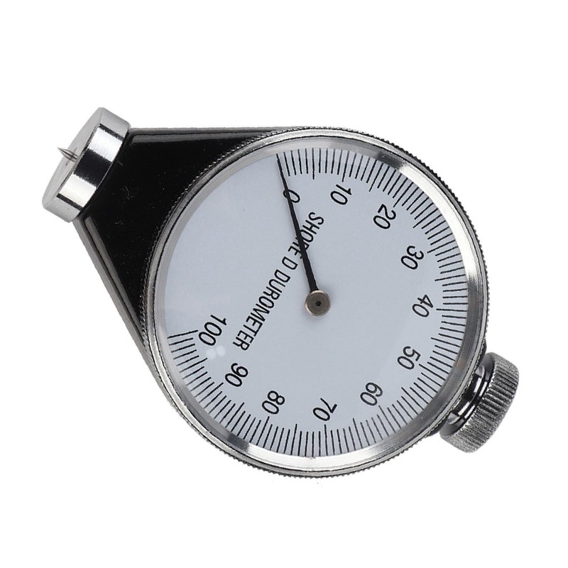 Tire Durometer Hardness Tester Meter for General Rubber, Hard Rubber,Resin,Plastic,