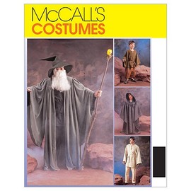 Misses Mens Teen Boys And Girls Witches And Wizards Costumes Costumes McCall's Costumes Sewing Pattern 3789 (Size Adult: Sml-Xlg)