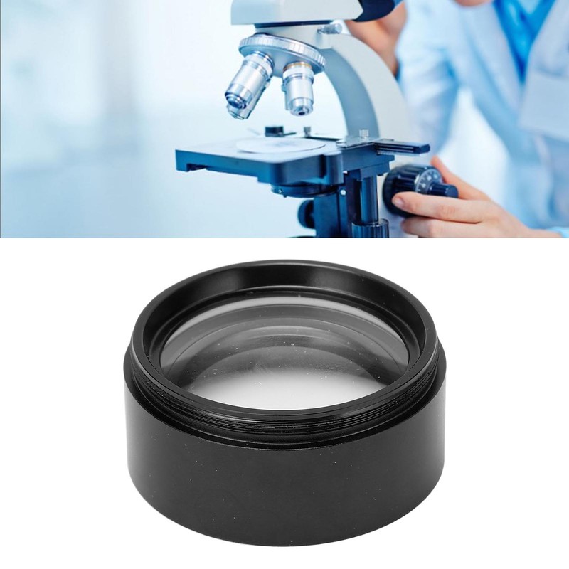 Microscope Auxiliary Objective Lens High Transmittance Anti Blue Stereo Microscope