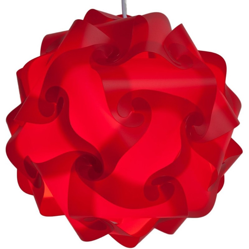 Lightingsky Ceiling Pendant DIY IQ Jigsaw Puzzle Lamp Shade Kit