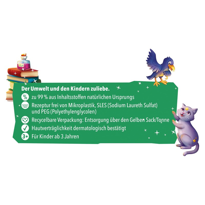 tetesept Kids Crinkle Colour Changing Hocus Pocus - 10 x