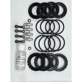 ABS Fits: 2005-2006 Maserati Coupe / Spyder Front Brake Caliper rebuild kit (x2)