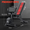 K KINGKANG Adjustable Weight Bench, Workout Bench Press for Home