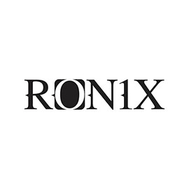 Ronix Logo Die-Cut Sticker, 2.5X 9 Inches, Black