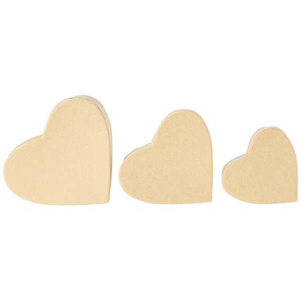 docrafts Nesting Boxes - Heart (Small, Medium & Large)
