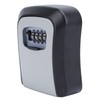 Key Lock Box Wall Mounted Multifunctional 4 Digit Combination Lock