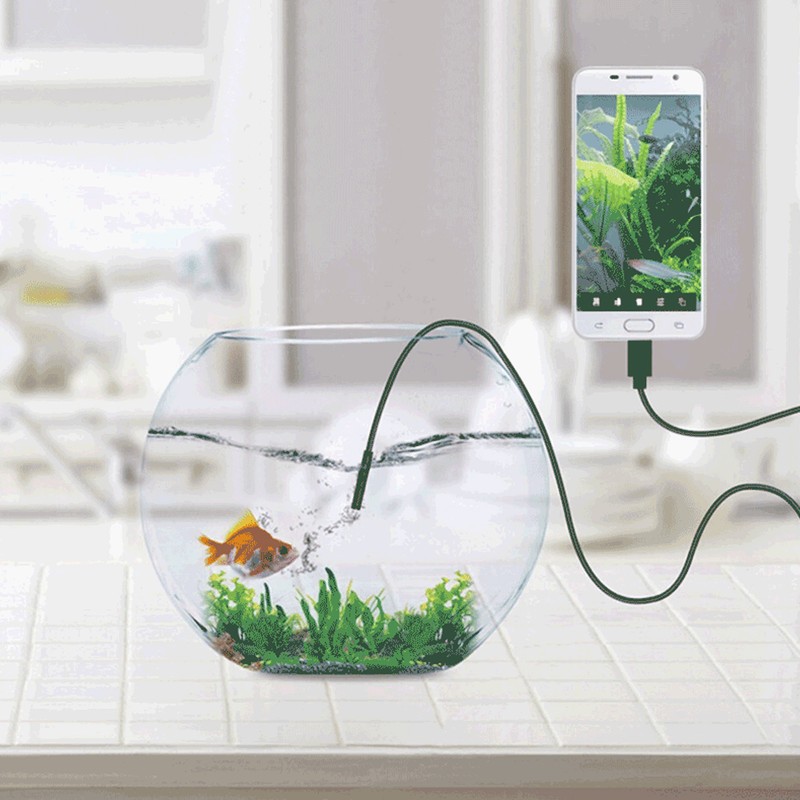 6LED Stepless Dimming Endoscope Camera 7mm High Definition Pipeline Machinery