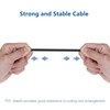 CableStop Pro 20cm RCA Phono Y Splitter Cable 1 Male