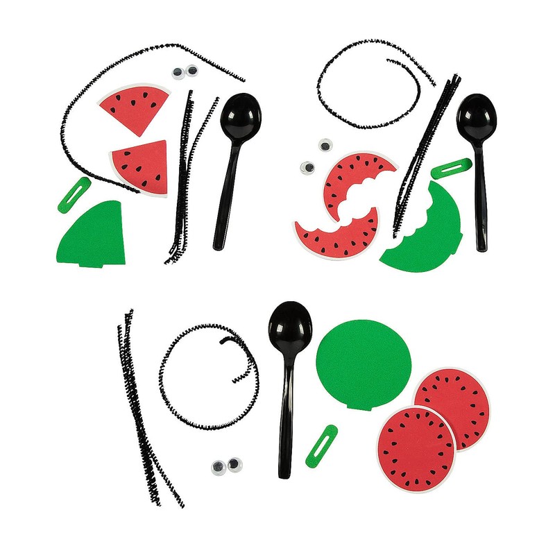 Fun Express Summer Ant Spoon Craft Kit - Makes 12