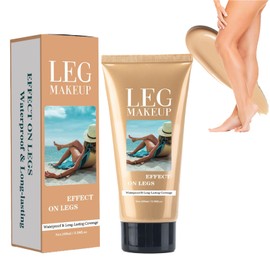 Leg Makeup Lotion,Full Coverage Body Makeup No Transfer Waterproof Tattoo Cover Up Make up, Leg Make Up to Cover Veins Scar, Concealer Long Lasting Body Coverage Perfector (Medium Glow)