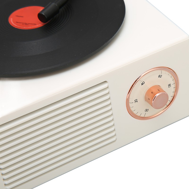 X10 Vinyl Record Player Style Bluetooth Speaker Old Fashioned Classic