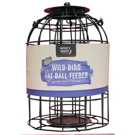 Natures Market BF008FB Squirrel Guard Hanging Fat Ball Feeder