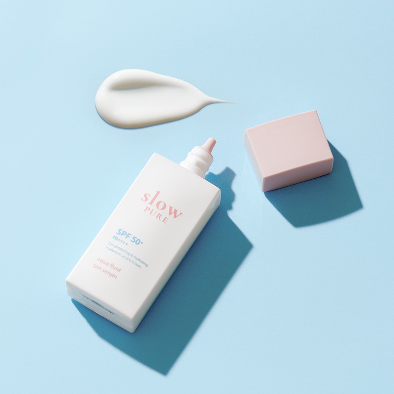 slowpure Aqua Fluid Sun Serum 50ml - slowpure Aqua Fluid