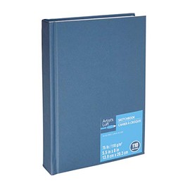 Blue Hardbound Sketchbook by Artist's Loft, 8.5" x 11" (21.5cm x 27.9cm)