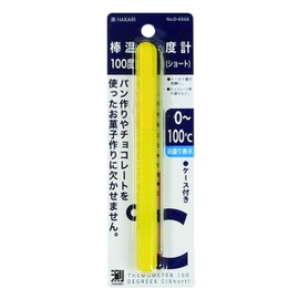 Pearl Metal HAKARI D-6568 Rod Thermometer 100 Degree Short Measurement