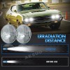 JESUO 4pcs 5.75" LED Headlights Hi/Lo Beam For 1958-1975 Oldsmobile
