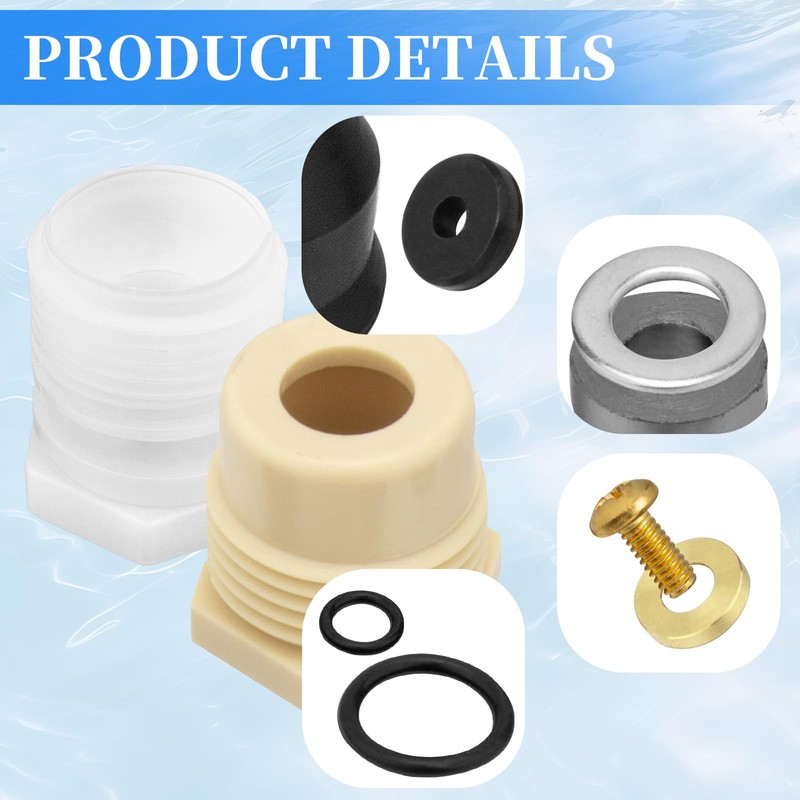630-7755 Wall Hydrant Repair Kit Compatible with Prier Faucet Repair