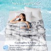 MR&HM Cooling Comforter King/Cal King Size, Double-Sided Cooling Blanket for