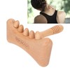 Wooden Gua Sha Tool Portable Rounded Edges Wood Scraping Massage