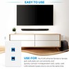 Hepzest 2-Pack 2 Port Ethernet Wall Plate, RJ45 Cat6 Female