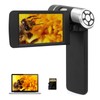 LINKMICRO LM203 4" Handheld Digital Microscope with Screen, 200X Portable