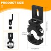Dasing Universal Motorcycle Headlight Mount, Handlebar 22mm 7/8inch Motorcycle Headlight