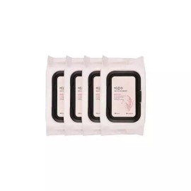 Migamsoo (2+2) 미감수 브라이트 클렌징 티슈 50매 Mild Bright Cleansing Tissue 50 Sheets [(2+2) Mild Cleansing Wipes Bright 50 sheets]