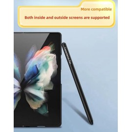 Stylus Pen Compatible with Galaxy Z Fold 6/Fold 5 S Pen Fold Edition,Supporting Double Screen Internal External Fold 6/5 5G Phones (2PCS*Black)