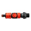 Water Butt/rain Barrel/strorage Tank Outlet Valve+Adaptor/Connector.Easy Turn Flow Control,Universal Hose